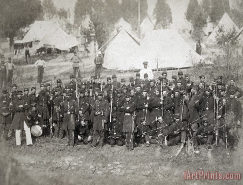 Others Civil War: Union Troops Art Print