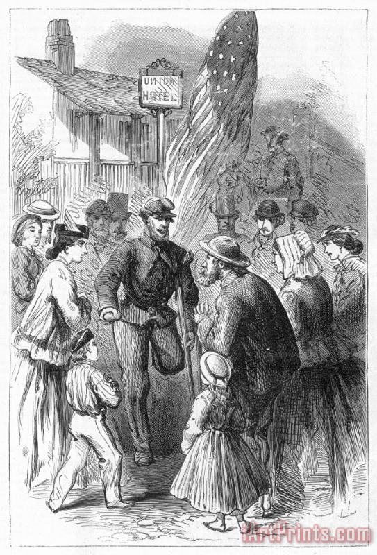 Others Civil War: Veteran, 1867 Art Print