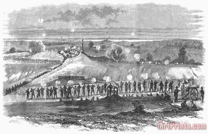 Others Civil War: Vicksburg, 1863 Art Painting