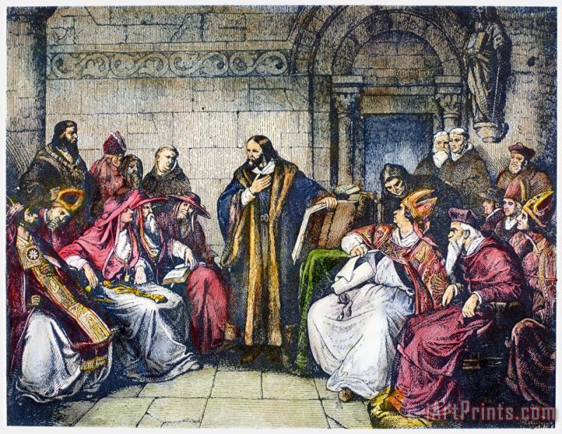Council Of Constance, 1414 painting - Others Council Of Constance, 1414 Art Print