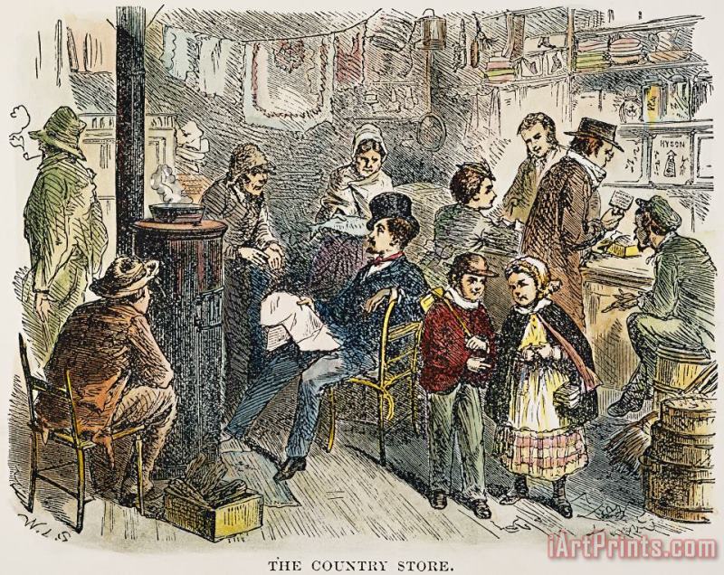 Others Country Store, 1883 Art Print