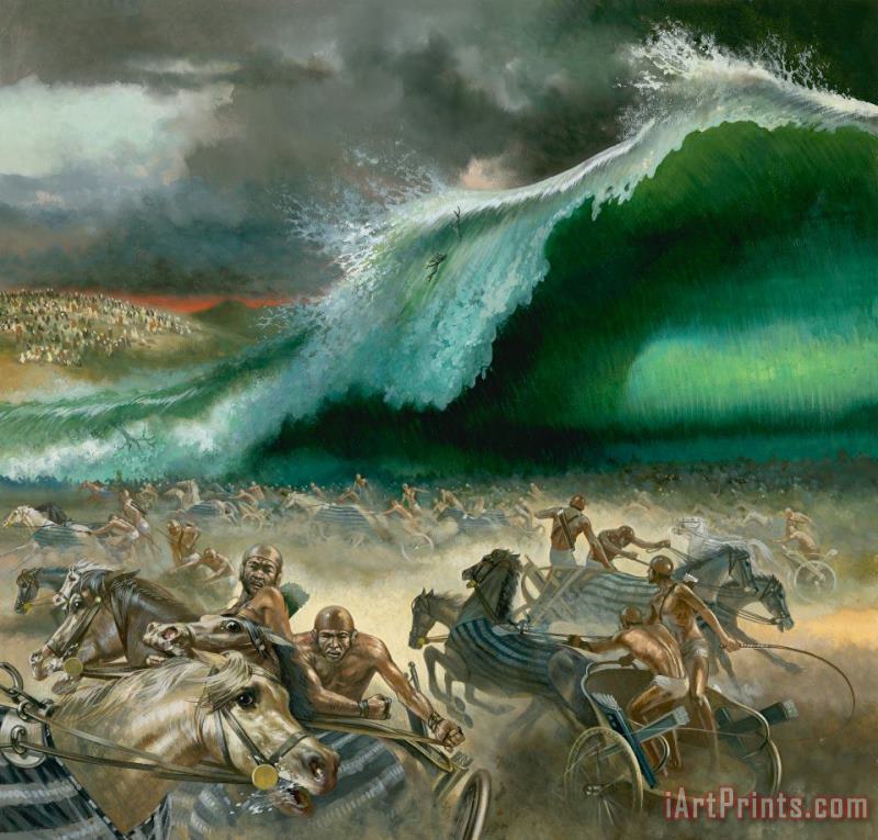 Others Crossing the Red Sea Art Print