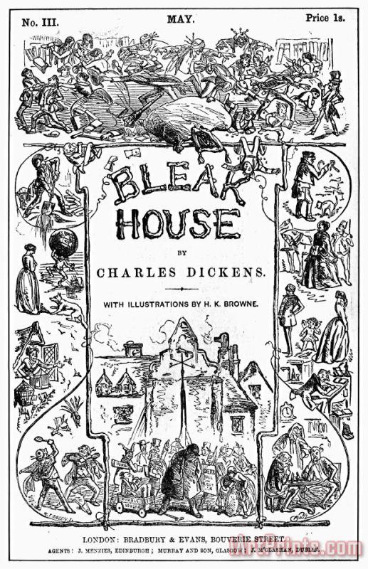 Dickens: Bleak House painting - Others Dickens: Bleak House Art Print