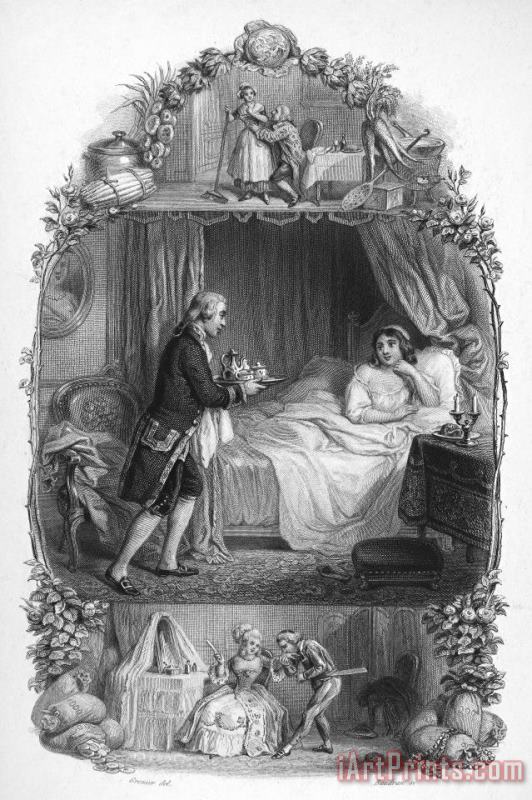 Others DINING, 19th CENTURY Art Print