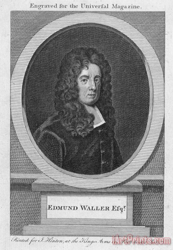 Edmund Waller (1606-1687) painting - Others Edmund Waller (1606-1687) Art Print
