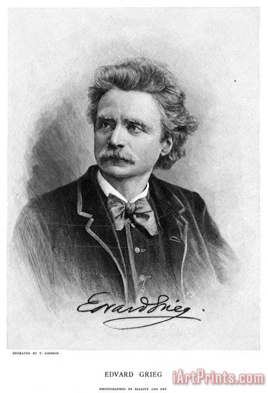 Others Edvard Grieg (1843-1907) Art Print