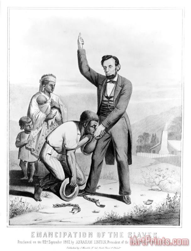 Others Emancipation Proclamation Art Painting