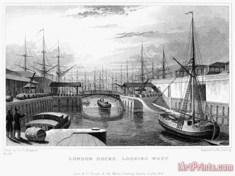 England: London, 1831 painting - Others England: London, 1831 Art Print
