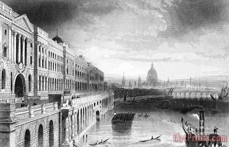 England: London, 1852 painting - Others England: London, 1852 Art Print