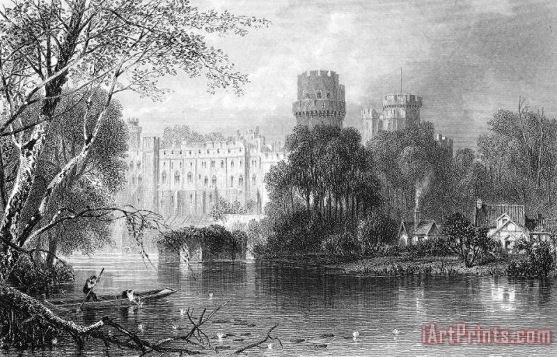 England: Warwick Castle painting - Others England: Warwick Castle Art Print
