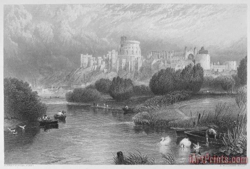 England: Windsor Castle painting - Others England: Windsor Castle Art Print