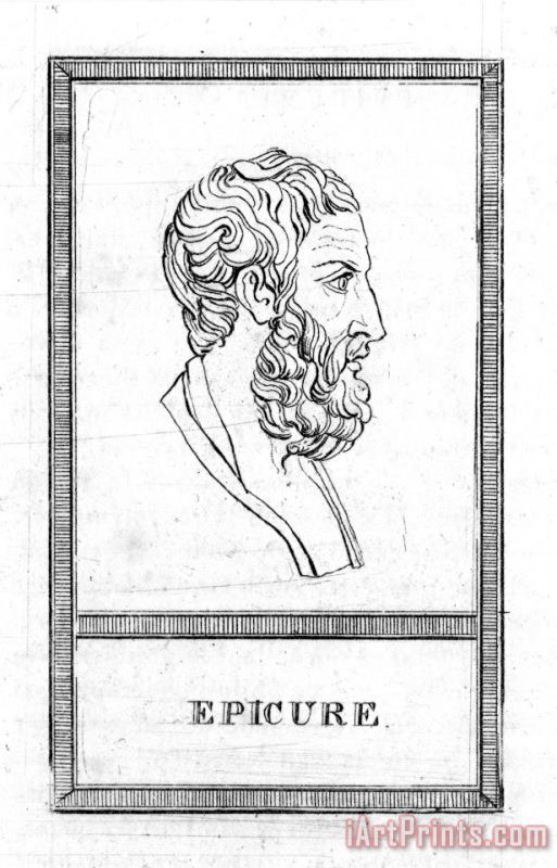 Epicurus (343?-270 B.c.) painting - Others Epicurus (343?-270 B.c.) Art Print