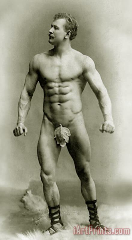 Others Eugen Sandow In Classical Ancient Greco Roman Pose Art Print