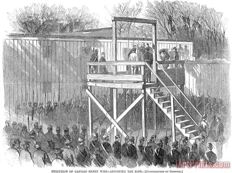 Others Execution Of Henry Wirz Art Print