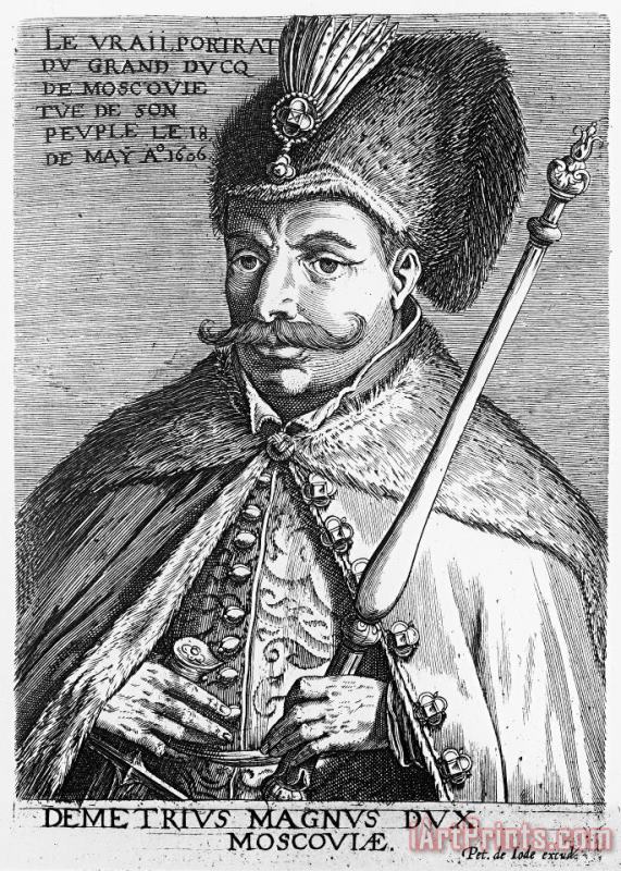 Others False Dmitry I (1581-1606) Art Print