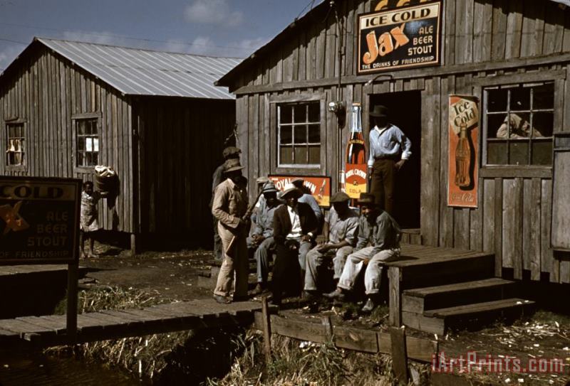 Florida: Workers, 1941 painting - Others Florida: Workers, 1941 Art Print