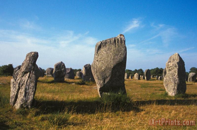 France Brittany Carnac Ancient Megaliths painting - Others France Brittany Carnac Ancient Megaliths Art Print