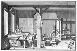 Others France: Paper Manufacture painting