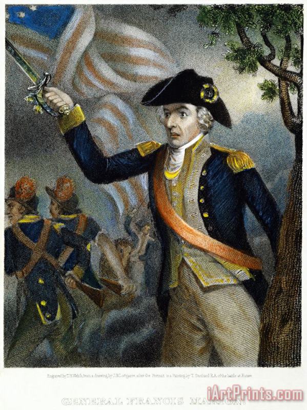 Francis Marion (1732?-1795) painting - Others Francis Marion (1732?-1795) Art Print