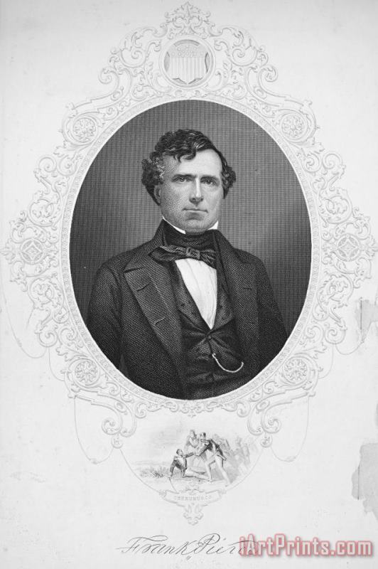 Others Franklin Pierce (1804-1869) Art Painting