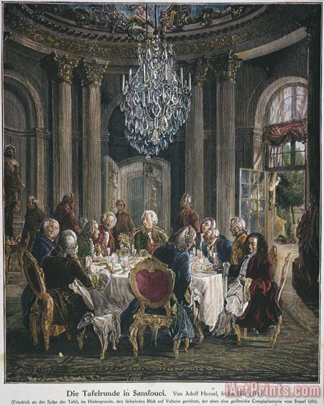 Others Frederick II Of Prussia Art Painting