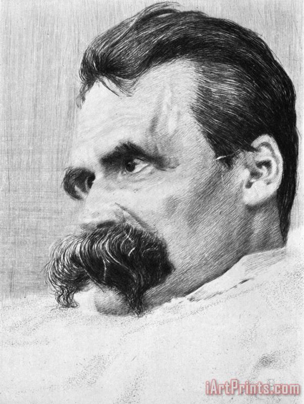Others Friedrich Nietzsche Art Print