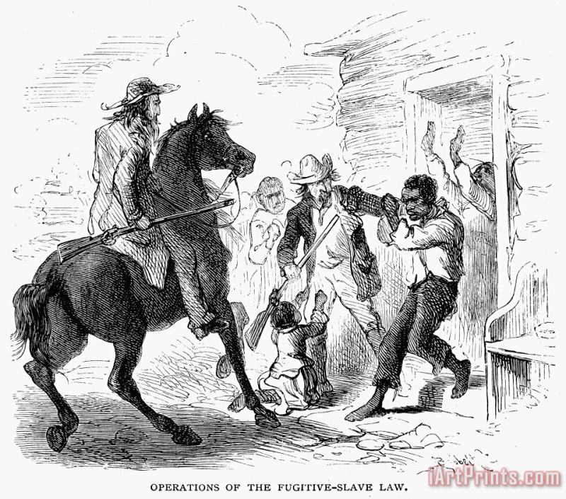 Others Fugitive Slave Act, 1850 Art Painting