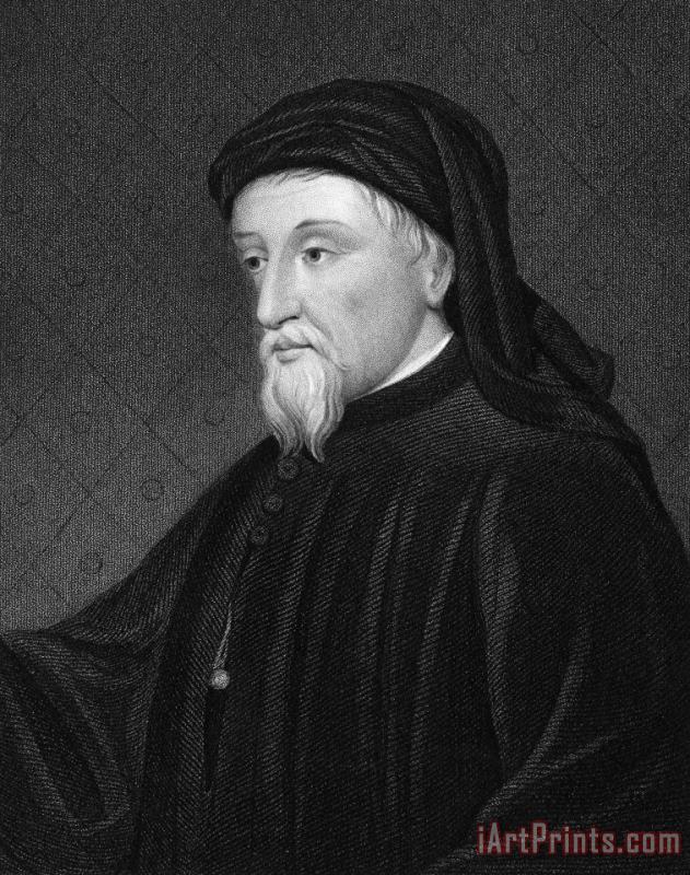 Others Geoffrey Chaucer Art Print