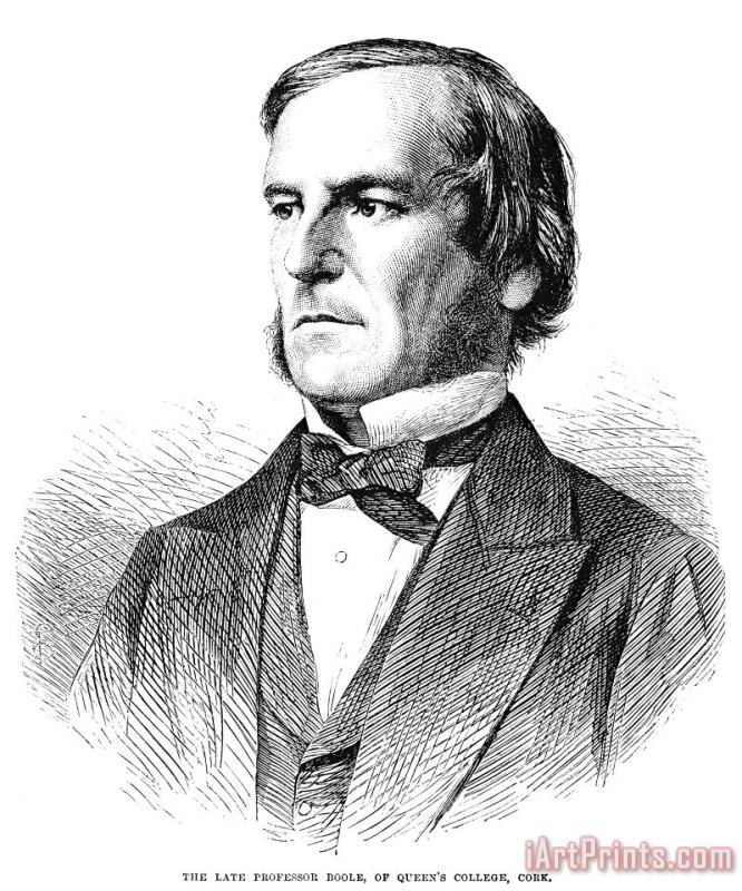 George Boole (1815-1864) painting - Others George Boole (1815-1864) Art Print