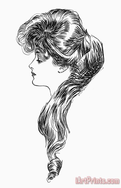Others Gibson Girl, 1903 Art Painting