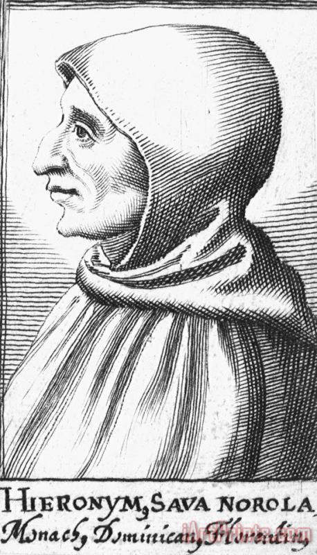 Others Girolamo Savonarola Art Painting