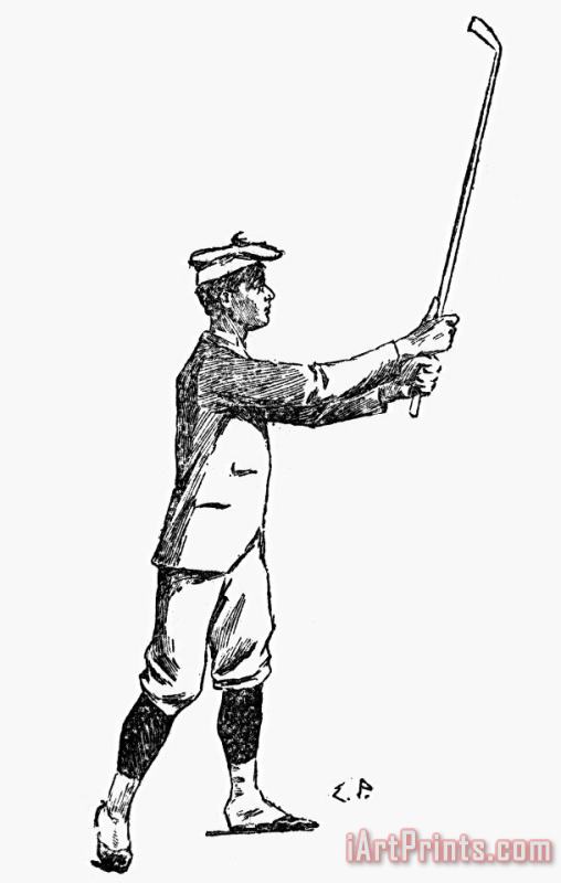 Others Golf, 1891 Art Painting