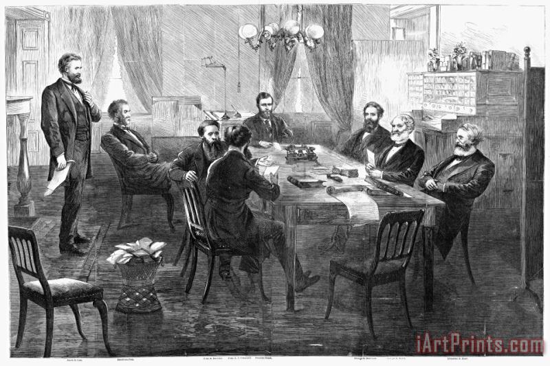 Others Grants Cabinet, 1869 Art Painting