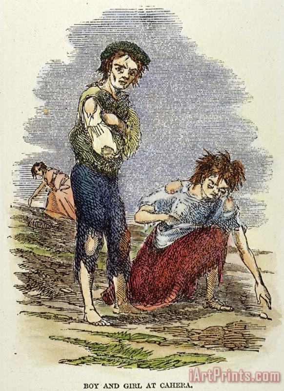 Others GREAT POTATO FAMINE, 1840s Art Print