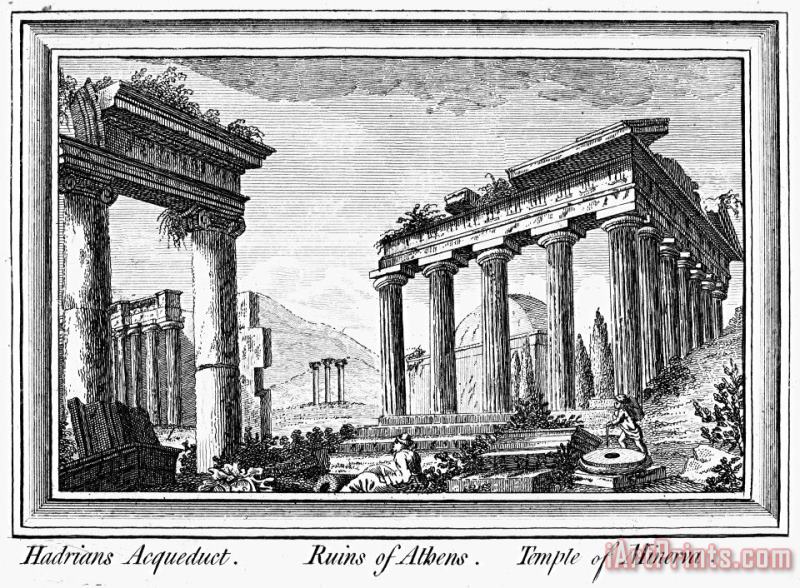 Others Greece: Ruins Of Athens Art Print