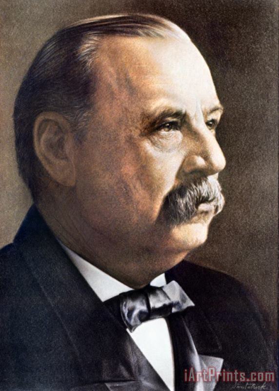 Grover Cleveland (1837-1908) painting - Others Grover Cleveland (1837-1908) Art Print