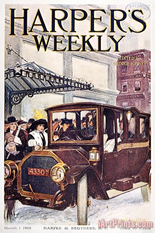Others Harpers Weekly, 1913 Art Painting