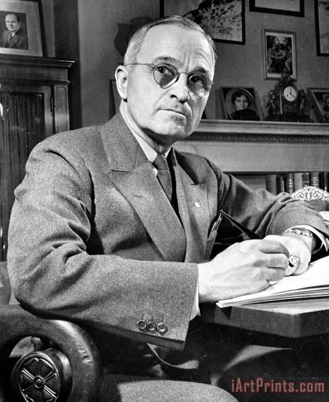 Harry S. Truman painting - Others Harry S. Truman Art Print