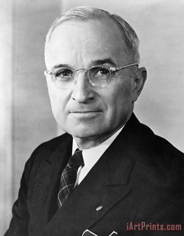 Harry S. Truman (1884-1972) painting - Others Harry S. Truman (1884-1972) Art Print