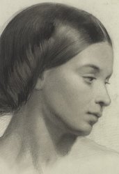 Others Head of a Girl painting