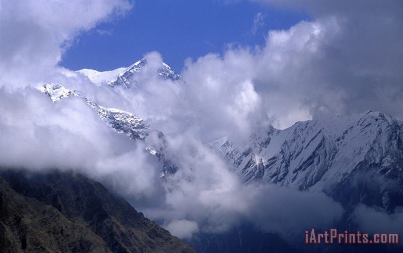 Himalayas painting - Others Himalayas Art Print