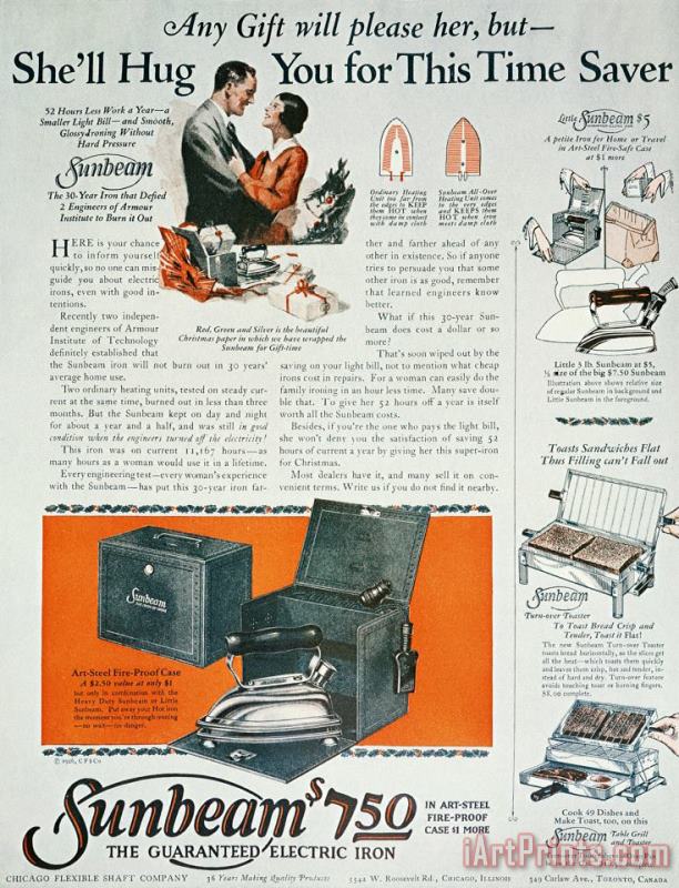 Others Home Appliance Ad, 1926 Art Painting
