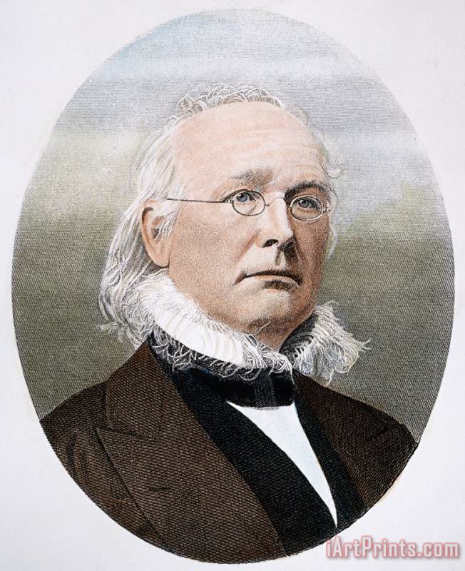 Others Horace Greeley (1811-1872) Art Print