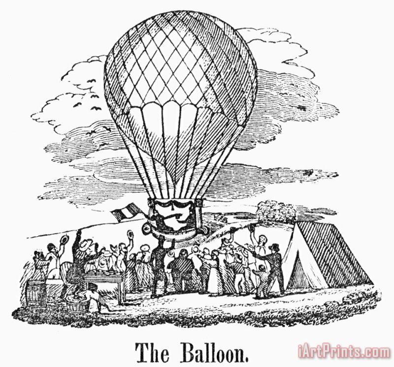 Others Hot Air Balloon Art Print
