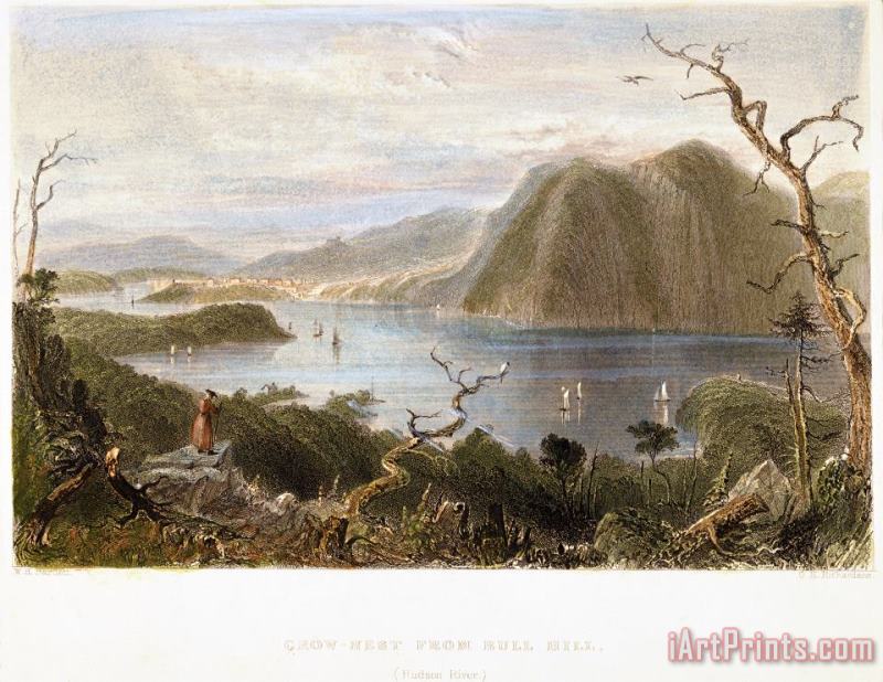 Hudson River View, 1838 painting - Others Hudson River View, 1838 Art Print