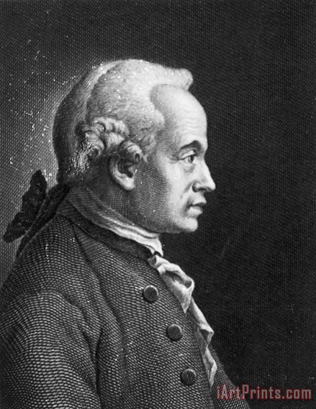 Others Immanuel Kant (1724-1804) Art Print