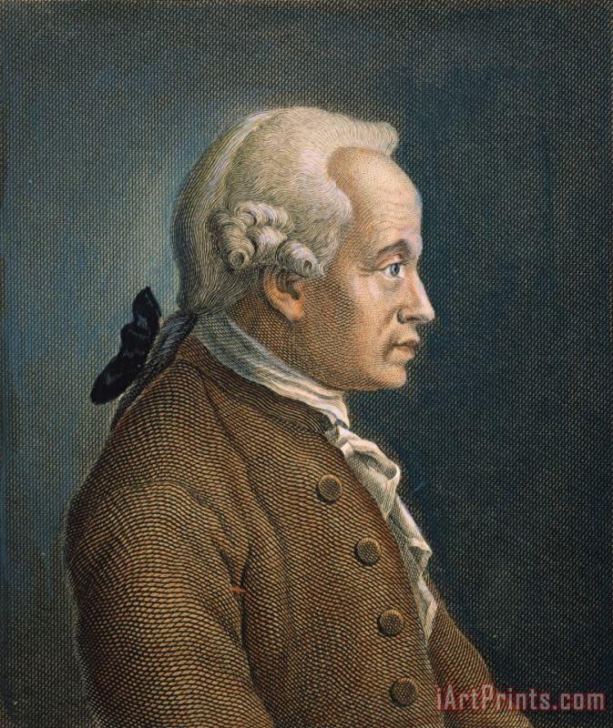Immanuel Kant (1724-1804) painting - Others Immanuel Kant (1724-1804) Art Print