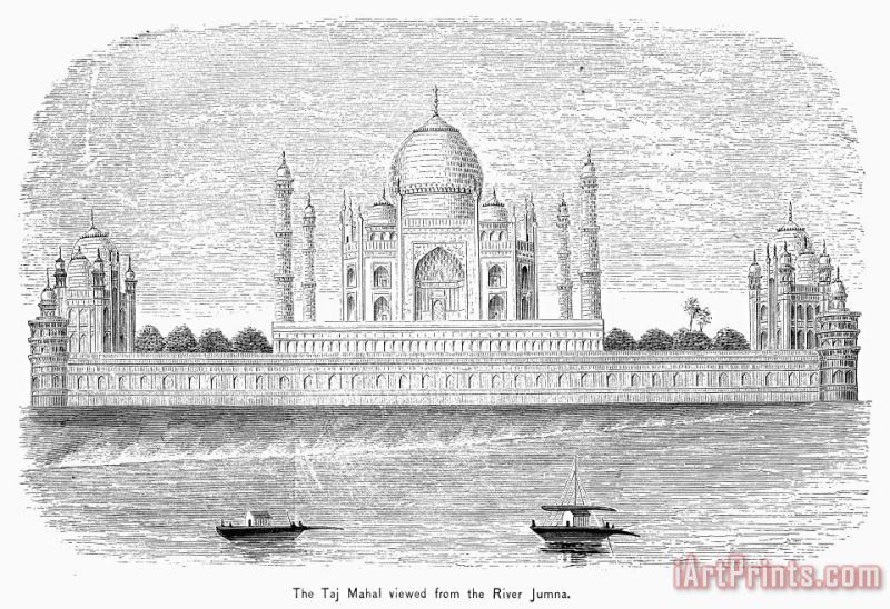 Others India: Taj Mahal Art Print