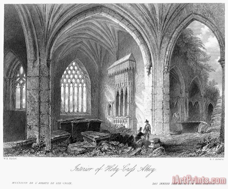 Ireland: Holy Cross Abbey painting - Others Ireland: Holy Cross Abbey Art Print