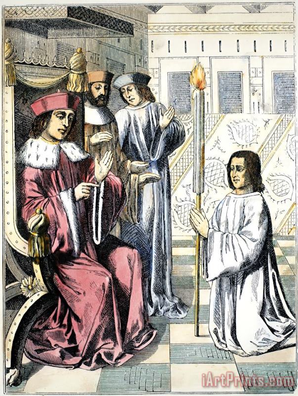 Others JACQUES COEUR (c1395-1456) Art Print
